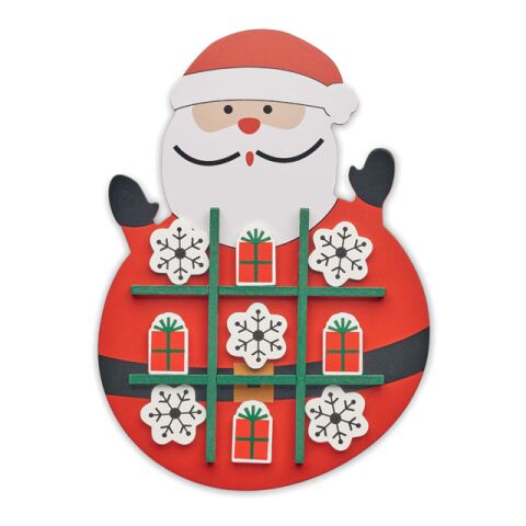 Christmas wooden tic tac toe red | No Branding | not available | not available