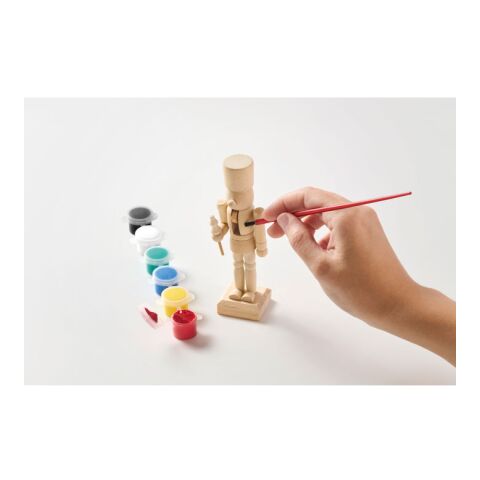 Nutcracker painting set wood | No Branding | not available | not available
