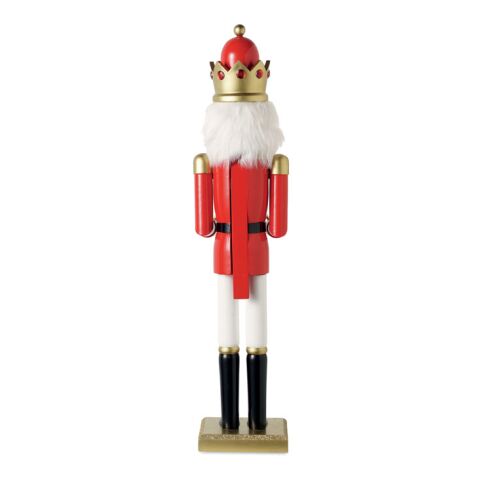 Large wooden nutcracker red