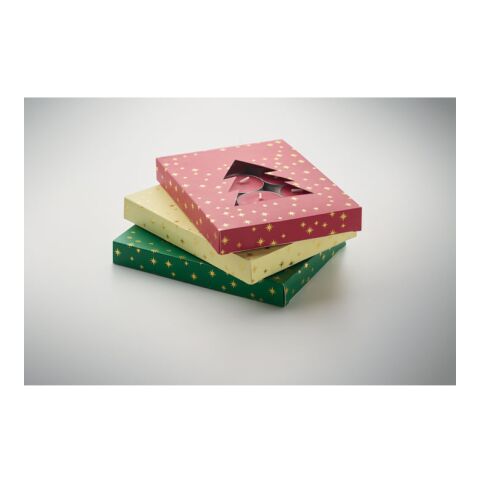 Cinnamon scented tea light set red