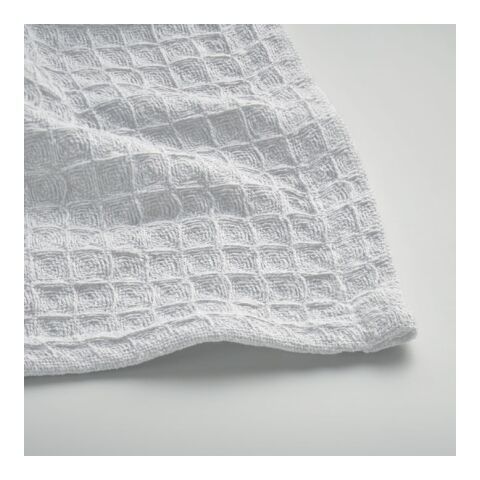 Cotton waffle blanket 350 gr/m² white | No Branding | not available | not available | not available