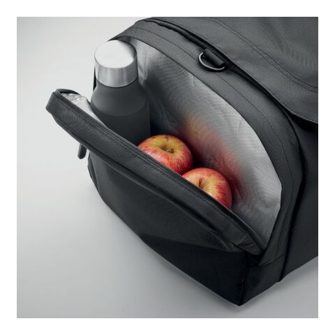 Large sports bag in 300D RPET black | No Branding | not available | not available | not available