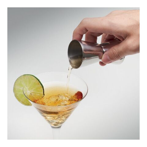 Stainless steel jigger matt silver | No Branding | not available | not available