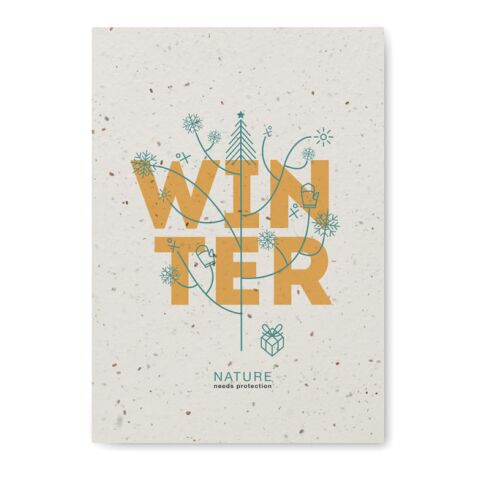 A5 seed paper cover notebook white | No Branding | not available | not available