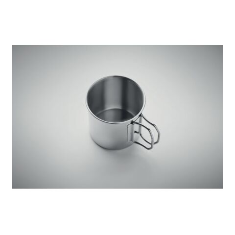 Stainless steel mug 330 ml silver | No Branding | not available | not available | not available
