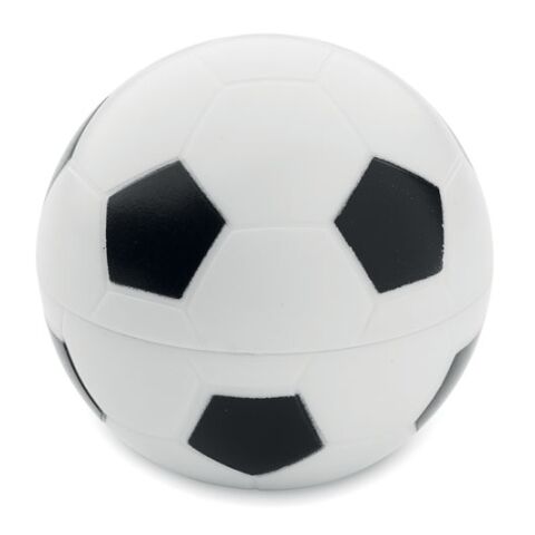 Lip balm in football shape white/black | No Branding | not available | not available