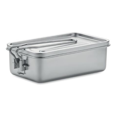Stainless steel lunch box silver | No Branding | not available | not available | not available