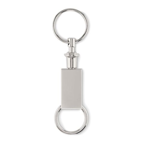 Pull apart split key ring matt silver | No Branding | not available | not available | not available