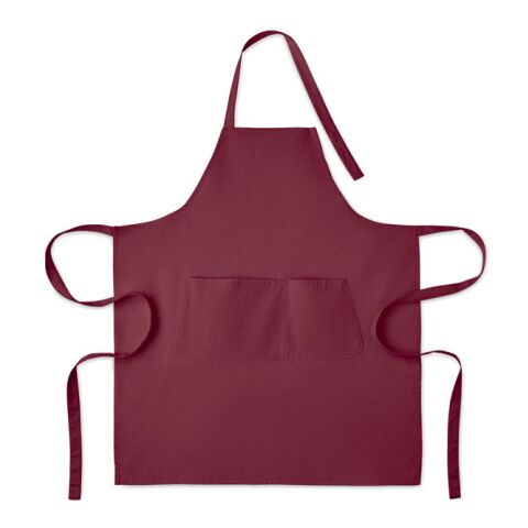 Organic cotton apron 240 gr/m² Burgundy | No Branding | not available | not available | not available