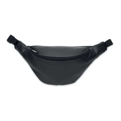 Soft PU waist bag black | No Branding | not available | not available