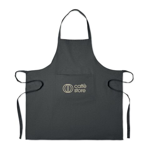 Recycled cotton Kitchen apron black | No Branding | not available | not available | not available