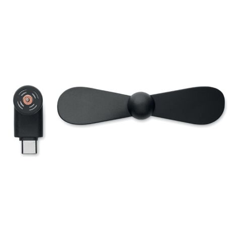 Portable USB-C fan black | No Branding | not available | not available