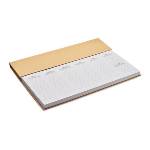 Weekly desktop planner beige | No Branding | not available | not available | not available