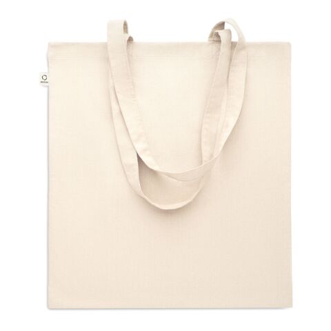 Recycled cotton shopping bag beige | No Branding | not available | not available | not available