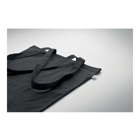 Recycled cotton shopping bag black | No Branding | not available | not available | not available