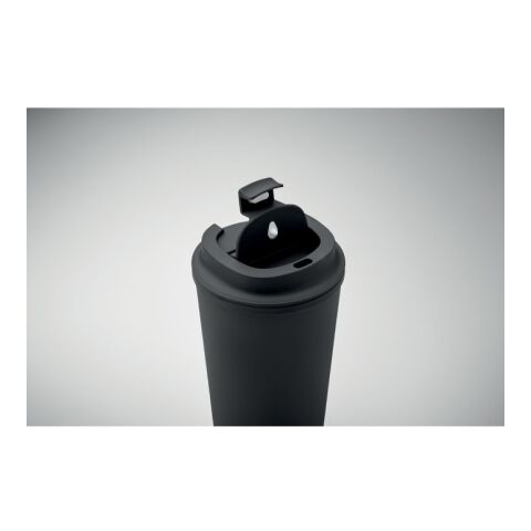 PLA double wall tumbler 350ml black | No Branding | not available | not available