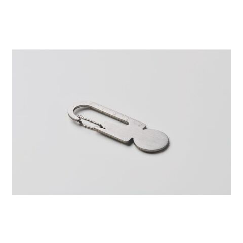Multifunctional key ring token silver | No Branding | not available | not available