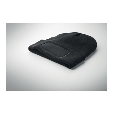 Unisex beanie RPET polyester black | No Branding | not available | not available | not available