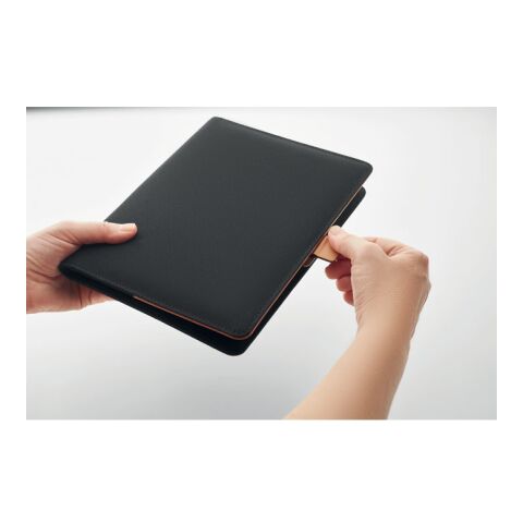 A5 RPET conference folder black | No Branding | not available | not available | not available
