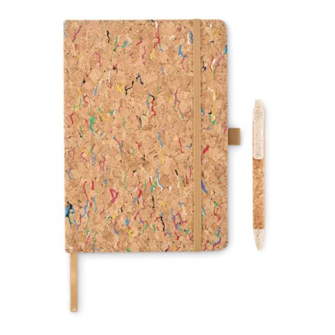 A5 cork coloured notebook beige | No Branding | not available | not available | not available