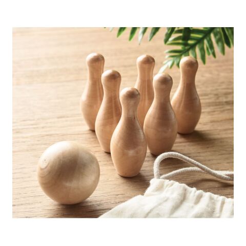 Mini pine wood bowling set wood | No Branding | not available | not available | not available