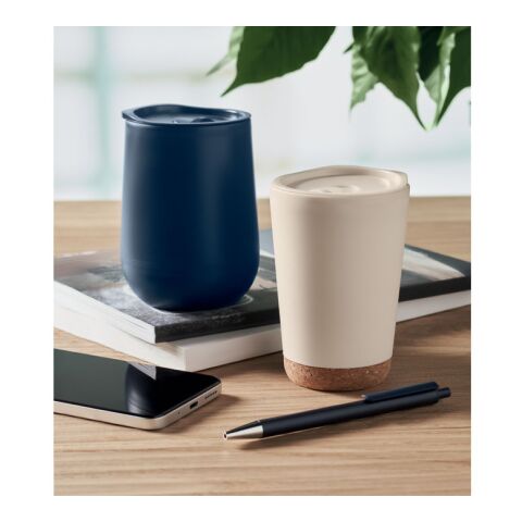 Double wall tumbler 300 ml beige | No Branding | not available | not available