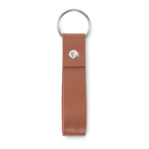 PU loop key ring brown | No Branding | not available | not available