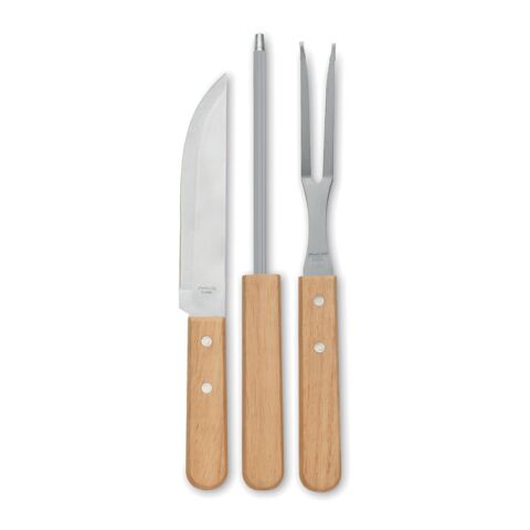 Stainless steel barbecue tools wood | No Branding | not available | not available | not available