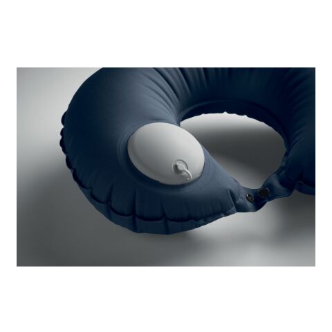 Fast inflatable travel pillow blue | No Branding | not available | not available | not available