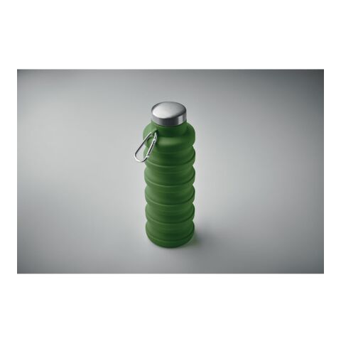 Collapsible bottle 500ml Dark green | No Branding | not available | not available
