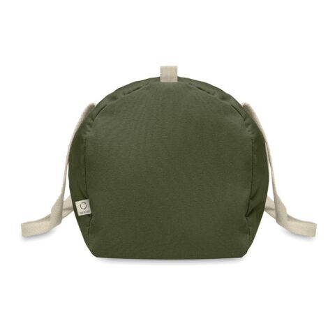 Recycled cotton sports bag Army Green | No Branding | not available | not available | not available