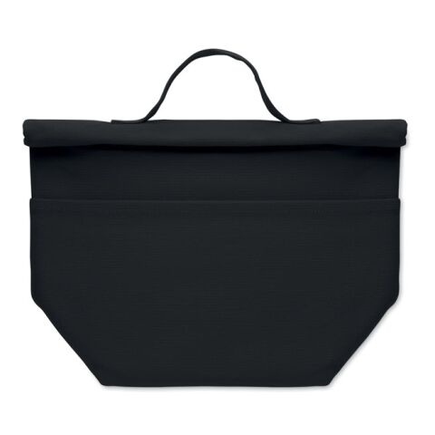 Recycled cotton cooler bag black | No Branding | not available | not available | not available