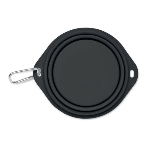 Portable pet bowl 350 ml black | No Branding | not available | not available