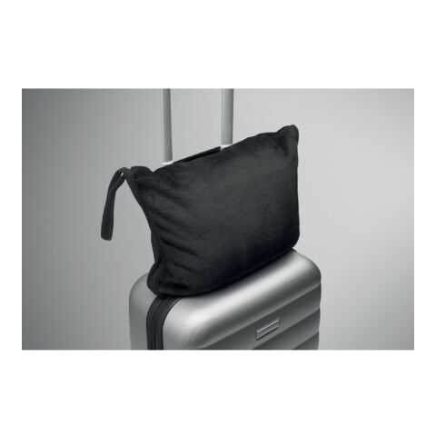 2 in 1 travel blanket set black | No Branding | not available | not available | not available