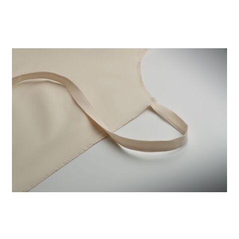 Recycled cotton apron beige | No Branding | not available | not available | not available