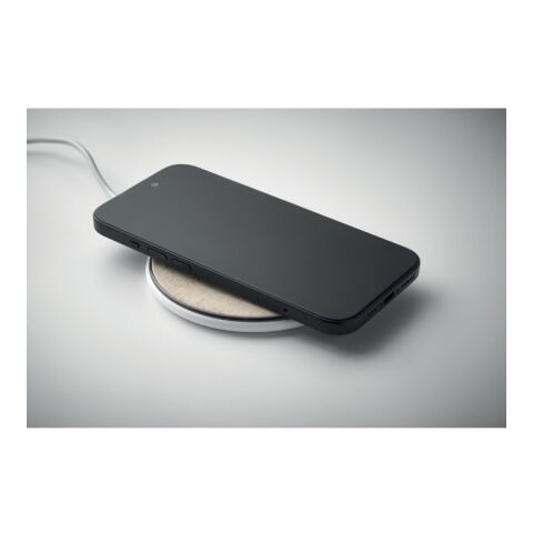 Cork wireless charger 15W white | No Branding | not available | not available