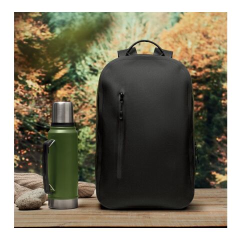 300D RPET computer backpack black | No Branding | not available | not available | not available