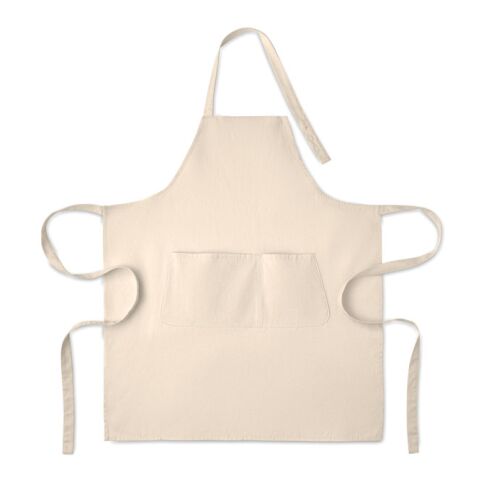 Organic cotton apron 240 gr/m² beige | No Branding | not available | not available | not available
