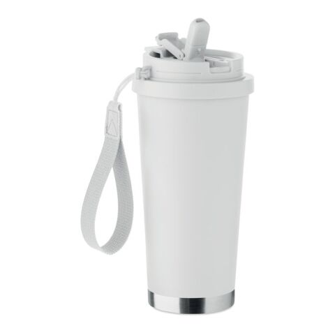 Double wall tumbler 500ml white | No Branding | not available | not available | not available