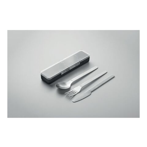 Stainless steel cutlery set black | No Branding | not available | not available | not available
