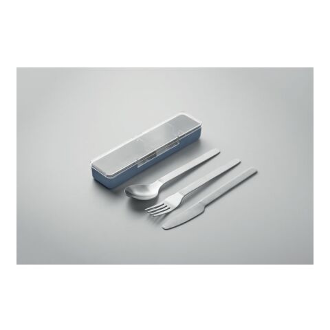 Stainless steel cutlery set petrol | No Branding | not available | not available | not available