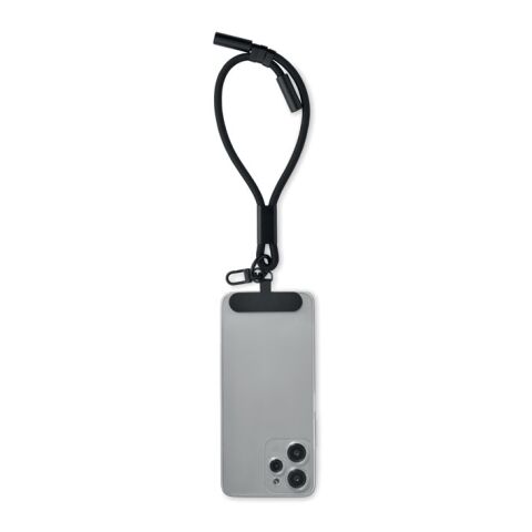 Charging phone wrist strap 60W black | No Branding | not available | not available | not available