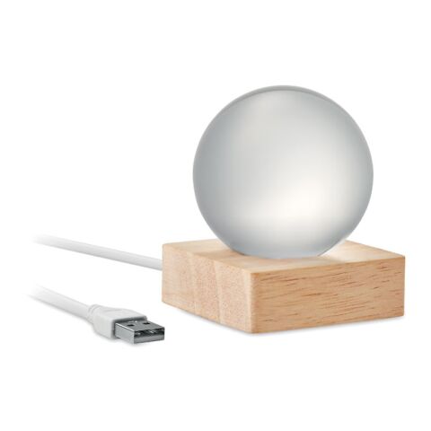 LED glass ball wood | No Branding | not available | not available