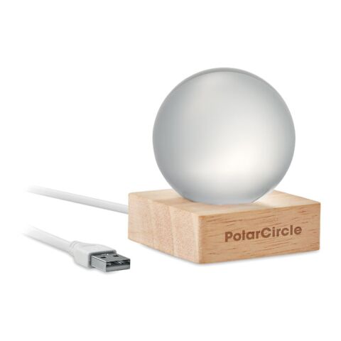 LED glass ball wood | No Branding | not available | not available