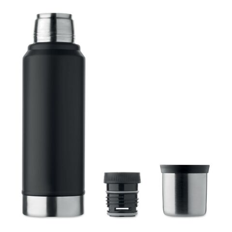 Double wall bottle 1L black | No Branding | not available | not available | not available