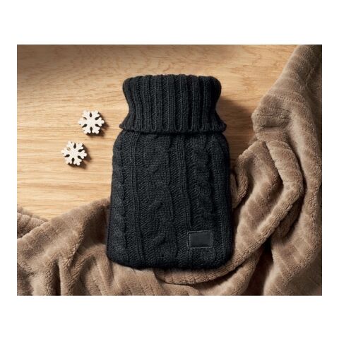 Hot water bottle 400ml black | No Branding | not available | not available | not available