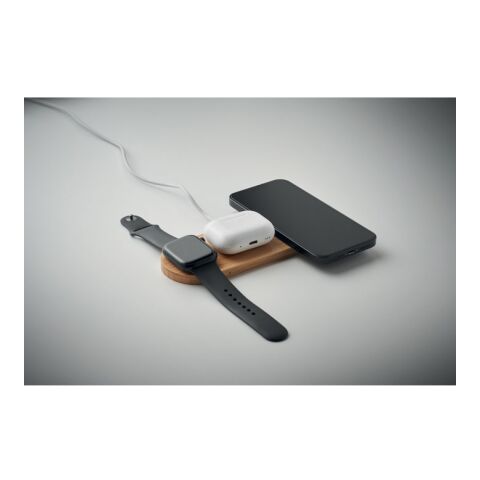 3 in 1 15W wireless charger wood | No Branding | not available | not available | not available