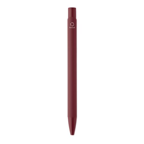 Recycled aluminium ball pen Burgundy | No Branding | not available | not available