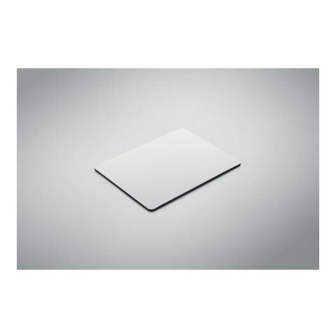 Rectangular magnet in PVC white | No Branding | not available | not available