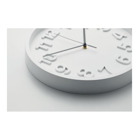Wall clock in PP white | No Branding | not available | not available | not available